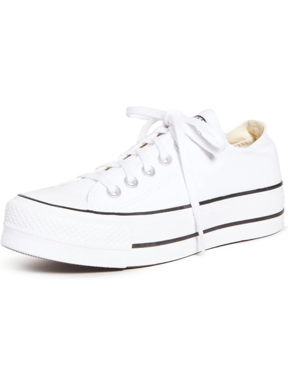 Floral Embroidered Low Top Sneakers for Women | Stylish Chuck Taylor Lift Shoes